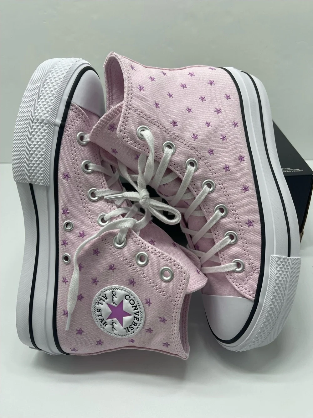 Converse WMNS A17791C CTAS LIFT HI NEW FOUND BLOOM Platform Sneakers